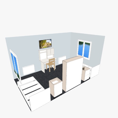 1 Projetos e plantas de móveis 3D gratuitos da Comunidade Flatma