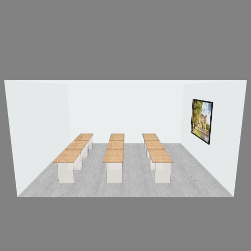 2階　会議室【案1】 Free 3D furniture designs and blueprints from Flatma Community