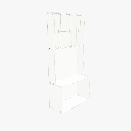 Akvaryumlu bar ünitesi