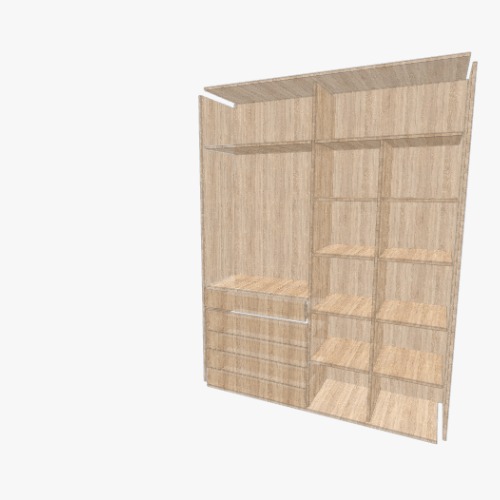 Armario casita Free 3D furniture designs and blueprints from Flatma Community