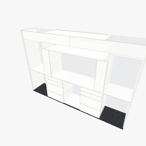 ARMARIO EMPOTRABLE PARED