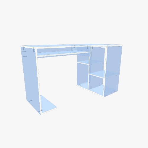 Escritorio gamer Free 3D furniture designs and blueprints from Flatma Community