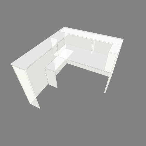 Balcao Recepcao e Caixa