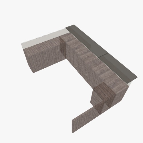 Барная стойка Бесплатные 3D-проекты мебели и чертежи от сообщества Flatma