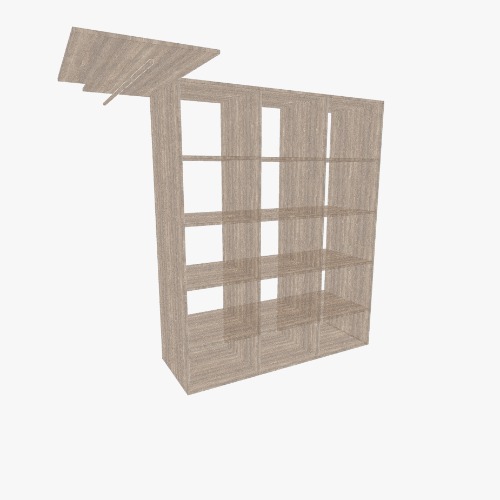 Базовый шкаф в гардеробную