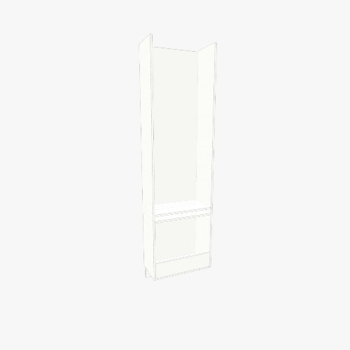 Bedroom entryway cupboard