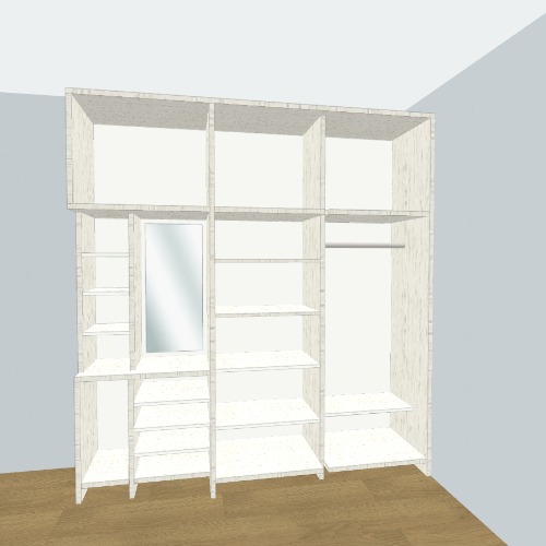 Bedroom Warderobe Free 3D furniture designs and blueprints from Flatma Community