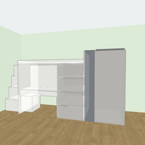 Cama puente especial