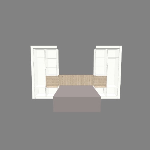 Closet cabecera Flatmaコミュニティの無料3D家具プロジェクトと図面