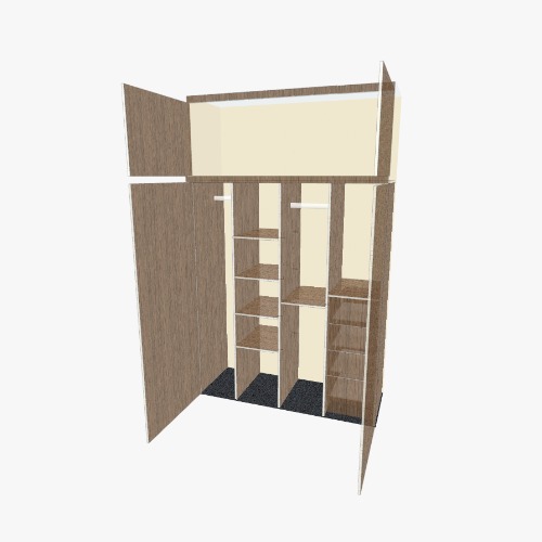 Closet de cuarto Alto 来自Flatma社区的免费3D家具项目和图纸