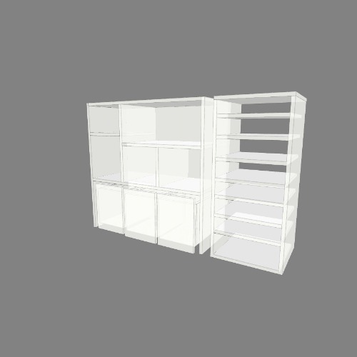 COMODA_DANILO โครงการและแบบแปลนเฟอร์นิเจอร์ 3D ฟรีจากชุมชน Flatma