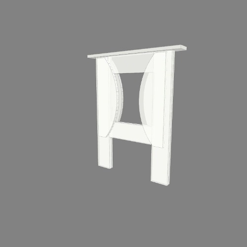 Confesionario Free 3D furniture designs and blueprints from Flatma Community