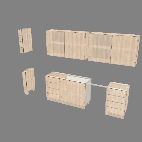 Davo Free 3D furniture designs and blueprints from Flatma Community