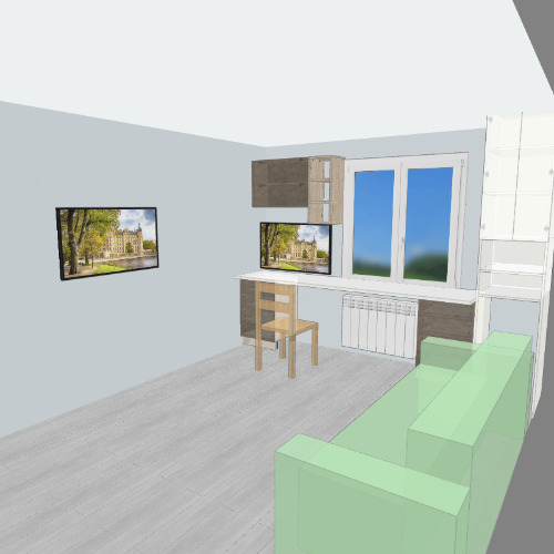 детская рабочая зона Цветков