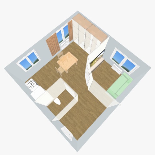 Дизайнерский шедевр 20 кв.м.