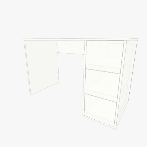 Escritorio 120cm + cajonera