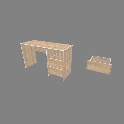 Escritorio 130 x 50 Free 3D furniture designs and blueprints from Flatma Community