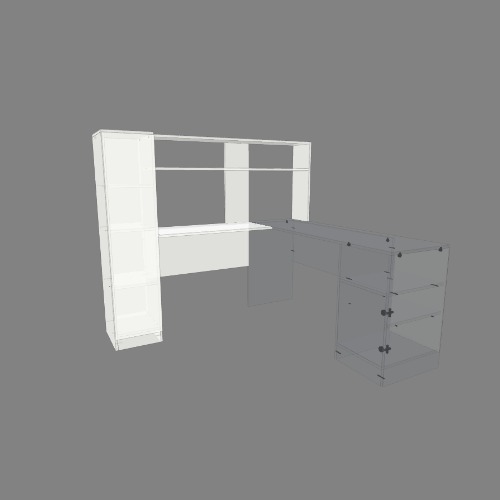 Escritorio Free 3D furniture designs and blueprints from Flatma Community