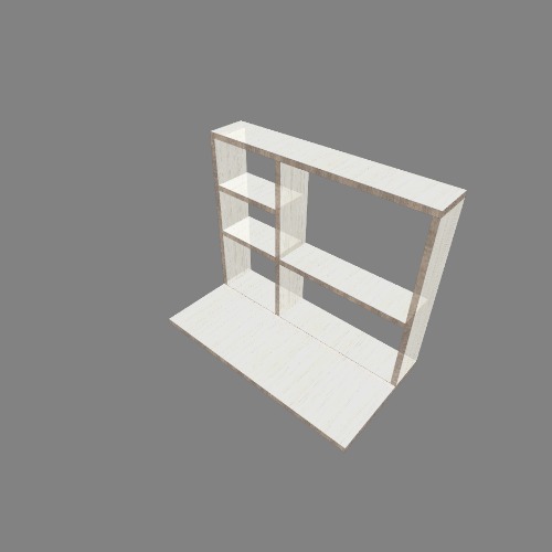 escritorio Бесплатные 3D-проекты мебели и чертежи от сообщества Flatma