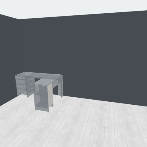 Escritorio en L Free 3D furniture designs and blueprints from Flatma Community
