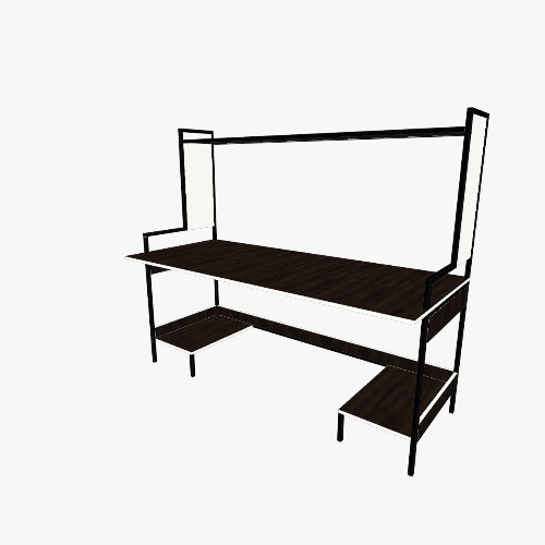 Gaming Desk Free 3D furniture designs and blueprints from Flatma Community