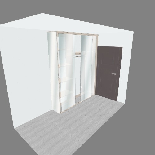 Гардероб встраиваемый Free 3D furniture designs and blueprints from Flatma Community