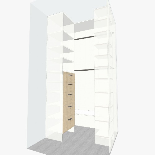 Гардеробная 1,3 м2