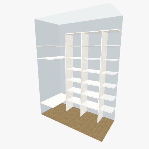 Гардеробная Free 3D furniture designs and blueprints from Flatma Community