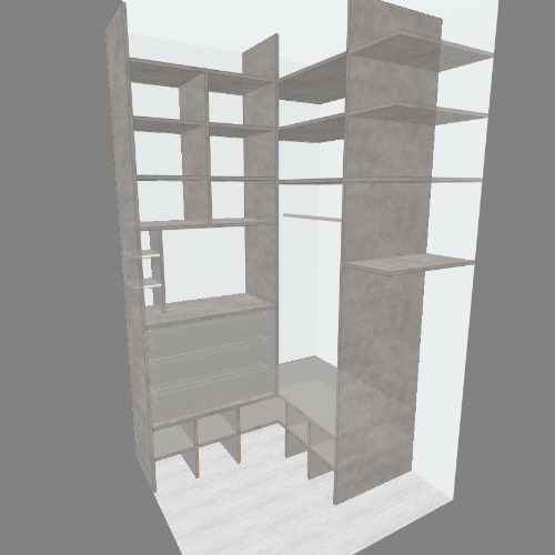 Гардеробная Free 3D furniture designs and blueprints from Flatma Community