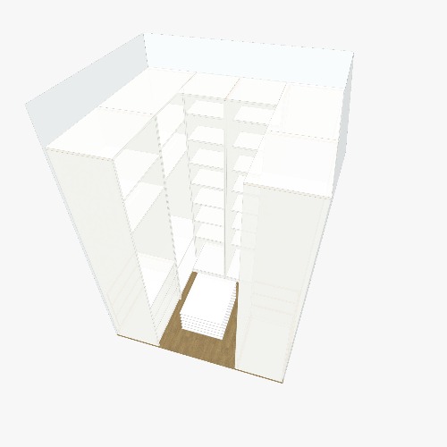 Гардеробная Free 3D furniture designs and blueprints from Flatma Community