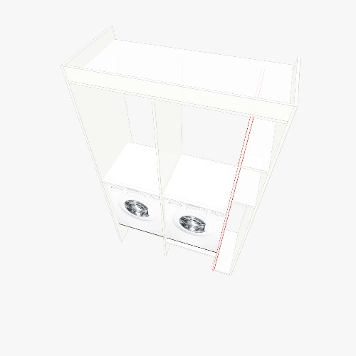 washing machine cabinet