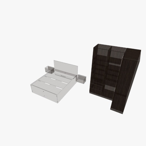 кровать спальня 1488 Free 3D furniture designs and blueprints from Flatma Community