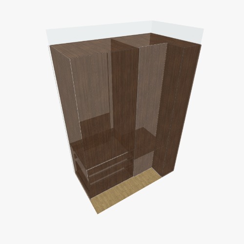 GUARDA ROUPA EM L QUARTO