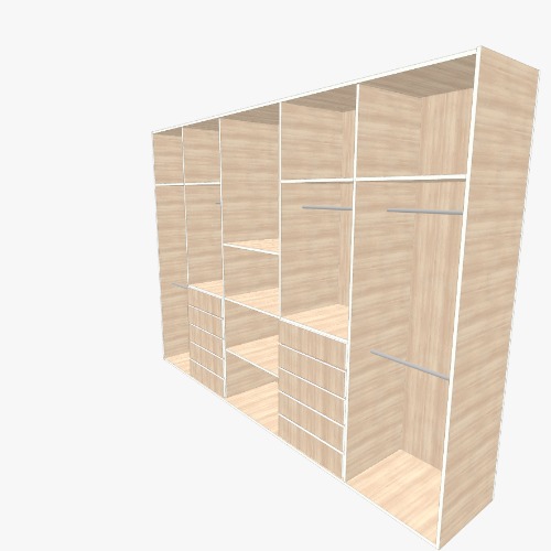 Guarda-roupa Progetti e disegni di mobili 3D gratuiti dalla Comunità Flatma