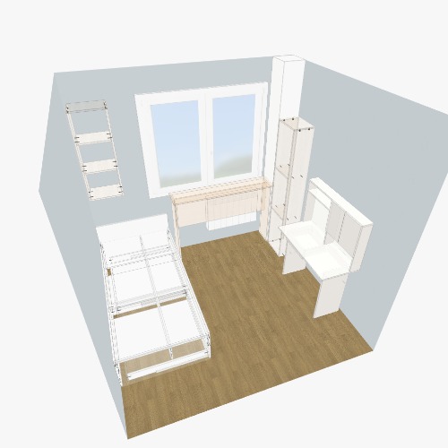 Habitación EVA Free 3D furniture designs and blueprints from Flatma Community