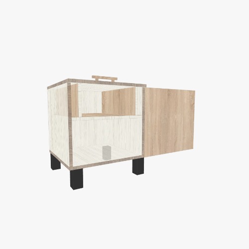 Тумба Darmowe projekty mebli 3D i rysunki od Społeczności Flatma