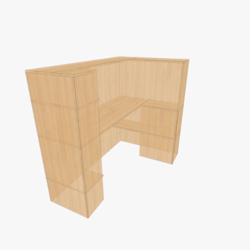 Стойка ресепшн Free 3D furniture designs and blueprints from Flatma Community