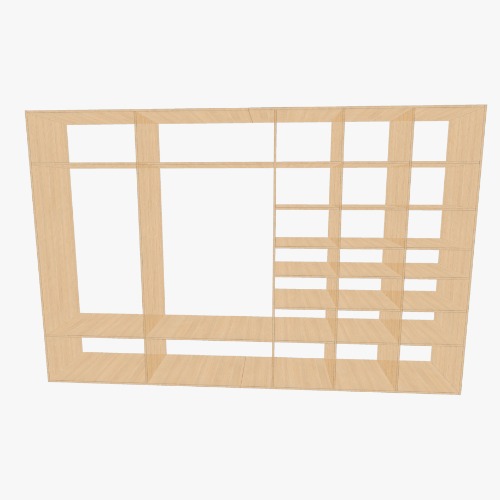 Шкафчик Flatmaコミュニティの無料3D家具プロジェクトと図面