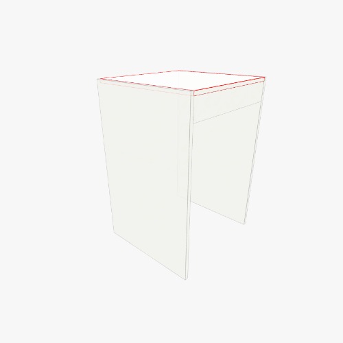 Тумба Proyek dan denah furnitur 3D gratis dari Komunitas Flatma