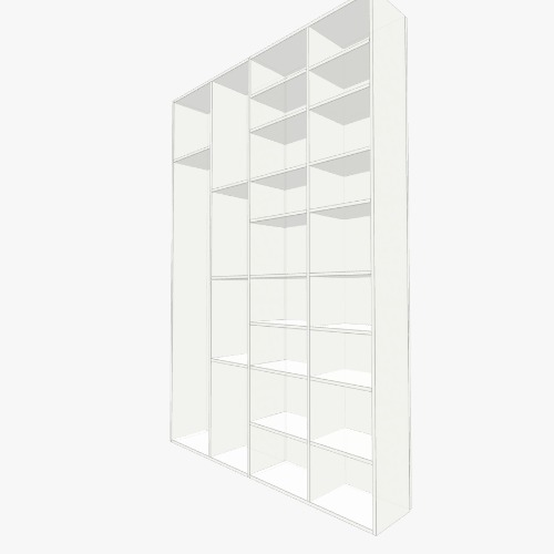 в коридор шкаф Flatma কমিউনিটি থেকে ফ্রি 3D আসবাবপত্র প্রজেক্ট এবং ব্লুপ্রিন্ট