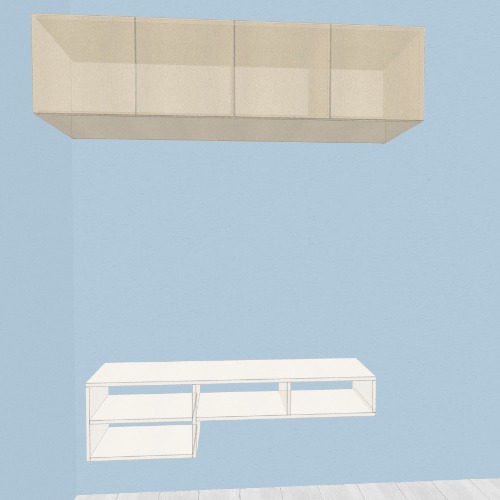 антресоль + полка