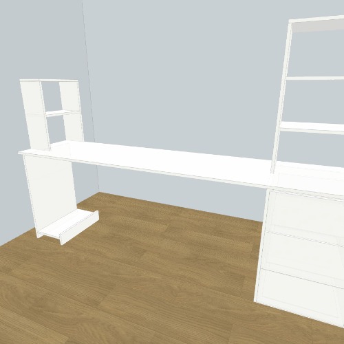 Стол 2.0 9Ikyb Flatma 커뮤니티의 무료 3D 가구 프로젝트 및 도면