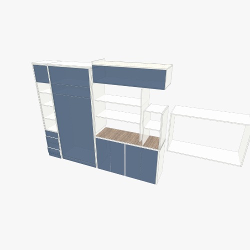 Dormitorio, Estudio