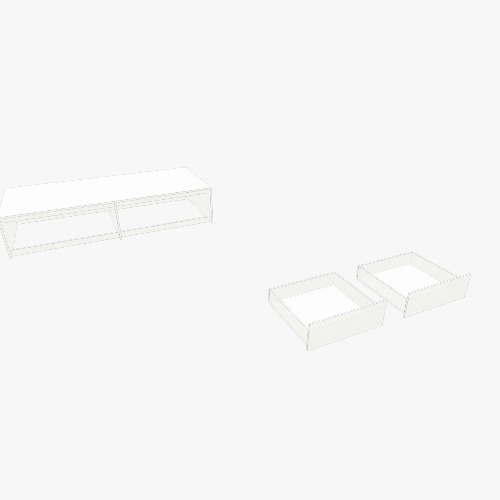 Кровать Free 3D furniture designs and blueprints from Flatma Community