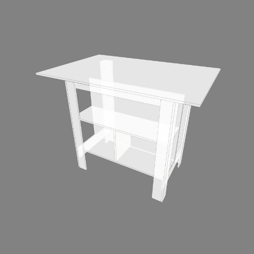 Isla pequeña de cocina