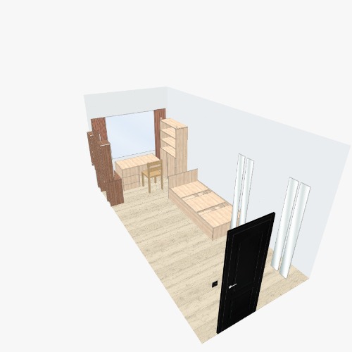 Комната Projetos e plantas de móveis 3D gratuitos da Comunidade Flatma