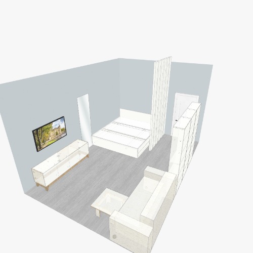 комната Бесплатные 3D-проекты мебели и чертежи от сообщества Flatma