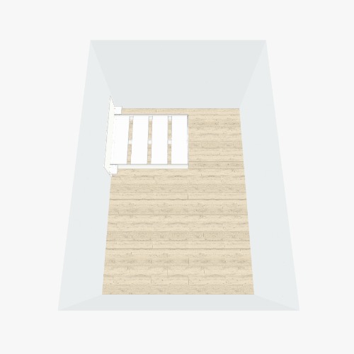 Комната с зонированием