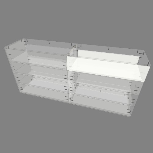 комод 220х51х100 и этажерки