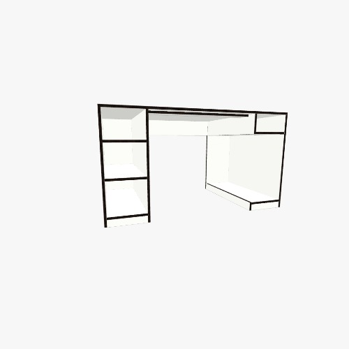Компьютерный стол Free 3D furniture designs and blueprints from Flatma Community